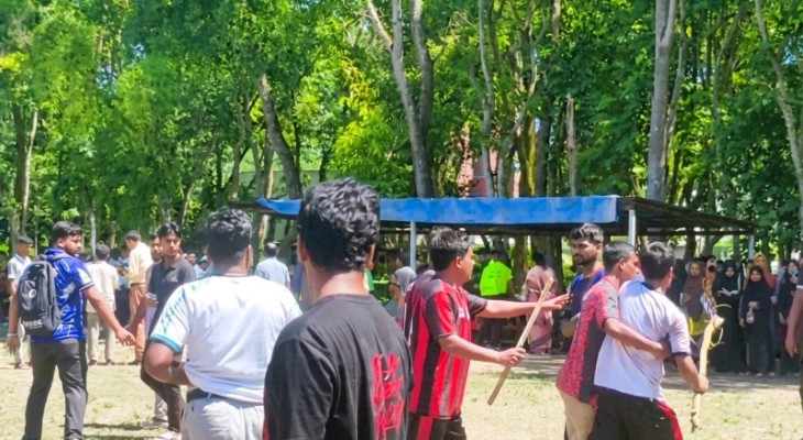 ইবিতে ফুটবল খেলায় দফায় দফায় সংঘর্ষ : আহত ১০